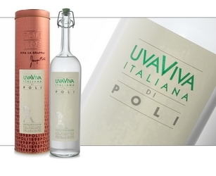 UvaViva Italiana di Poli con tubo - Distillato di Uva UvaViva Italiana di Poli con tubo - Distillato di Uva